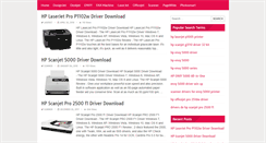 Desktop Screenshot of hpprinterdrivers.net